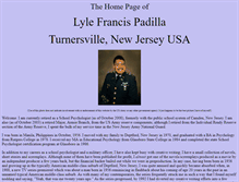 Tablet Screenshot of lylefrancispadilla.com